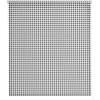 Estoralis | CUCINA | Tenda a rullo moderna | Stampa digitale traslucida | Vichy-2 Antracite | 80 x 180 cm (larghezza/altezza) dimensione del tessuto 77 x 175 cm. | Tende per finestre e porte