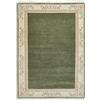 -LUXOR- living Tappeto Gala annodato a mano, tappeto di alta qualità, 100% lana, tappeto sostenibile, di alta qualità, 40 x 60 cm, verde