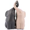 pajoma - Elefanti innamorati Love, set da 2 pezzi, misura M, altezza 15 cm