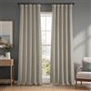 HPD Half Price Drapes Tende in Finto Lino (1 Pannello), oscuranti, 127 cm di Larghezza x 244 cm di Lunghezza, per Camera da Letto e Soggiorno, arredo per la casa, Colore: Avena
