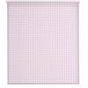 Estoralis | CUCINA | Tenda a rullo moderna | Stampa digitale traslucida | Vichy-2 Rosa | 90 x 180 cm (larghezza/altezza) dimensione del tessuto 87 x 175 cm. | Tende per finestre e porte