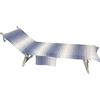 Caritex Telo Coprilettino Mare Spot con Tasche e Cuscino J484 Azzurro