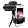 APLNJHA Ottenere Telescopio Monoculare Handy 12x50 HD Grande Oculare BAK4 FMC Binocolo con Supporto Smartphone Treppiede Telescopio per avventure all'aperto