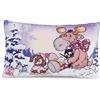 NICI Cuscino con Cosy Winter 43 x 25 cm Viola - Soffice Cuscino in Materiale sostenibile per Bambini, Bambine, Neonati e Amanti dei Peluche - Ideale a casa, all'asilo o in Viaggio
