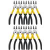 BOOSDEN Tronchesa, 10 Pezzi, 152mm, Pinza Diagonale e a Taglio Laterale per Gioielli, Floreale, Elettrico