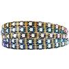 BTF-LIGHTING WS2815 (WS2812B aggiornato) 5m 60pixels/m RGB indirizzabili individualmente luce pixel a doppio segnale a LED 5050 SMD colore dei sogni magici IP65 impermeabile nero PCB DC12V