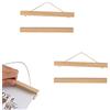 KARELLS Magnetico Poster Telaio in Legno - 2 Ganci per Cornice, Portafoto Decorazione (21 cm)