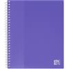 OXFORD School Life - Cartella portadocumenti formato A5, 80 pagine, 40 tasche, in polipropilene, colore: viola