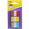 Post-it Segnapagina Index Strong, 66 Linguette, Rosso, Giallo, Blu | Segnapagina Adesivi Spessi e Resistenti per Organizzare Planner, Quaderni e Cartelle; Durevoli, Scrivibili e Riposizionabili