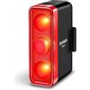 RAVEMEN TR500 500 Lumen fanale Posteriore per Bici per Guida Notturna Diurna,Luce Posteriore per Bici con sensore di frenata, USB C Ricaricabile Montare i reggisella Rotondi/aerodinamici