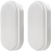 B.K.Licht Plafoniera Led Soffitto Moderna