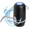 NK Dispenser di acqua - Dispenser automatico, ricarica USB, dosatore in acciaio, senza BPA, Acqua Fredda, 1200 mAh, 1,5 l, 5,7 l, 10 l, 11,3 l, 15 l, 18,9 l, (Colore Nero)
