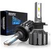 BEAMFLY Lampadine LED H7 18000LM, BEAMFLY Kit di Conversione per Fari Alogeni Auto, Luce Abbagliante o Anabbagliante 12V, 6000K Luci Bianca Forte Fredda