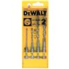 DEWALT DT9700-QZ Set 4 Punte SDS Plus in Cassettina di Plastica, Diametri 5 - 6 x 110 mm, 8 - 10 x 160 mm
