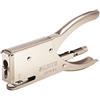 Leitz Cucitrice a Pinza Juwel, Capacità fino a 12 Fogli, Cromo (Nickel), Design Ergonomico in Metallo, Caricamento Posteriore, Per l'uso con Punti Juwel da 4 mm, 55560082