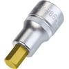 Hazet 986A-3/8 Inserto Chiave a Bussola per Giraviti, Oro, Attacco Quadro, Cavo, 12.5 mm 1/2 di Pollice