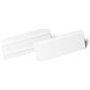 Durable Buste per identificazione adesive HARD COVER 1/2 A5 orizzontale, PET, adatte all'uso con scanner, confezione 10 pezzi, trasparente, 118219