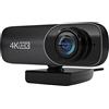 ISTOVO Webcam 4K Uhd 3840X2160P Webcam 800W Pixel Computer Camera 120 ° Groothoek Web Camera con Microfoon
