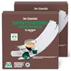 by Amazon Capsule in Plastica di Caffè Ristretto Intenso Compatibili con Nespresso, Tostatura scura, 100 pezzi (2 Confezioni da 50) - Certificato Rainforest Alliance