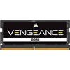 CORSAIR VENGEANCE SODIMM DDR5 RAM 16GB (1x16GB) 4800MHz CL40 Intel XMP Compatibile iCUE Memoria per Computer - Nero (CMSX16GX5M1A4800C40)