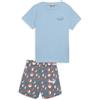 PUMA Ess+ Summer Camp Neonati Set JS, Tuta da Pista Unisex-Adulto, Turchese Surf, 62