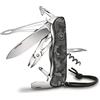 Victorinox, Skipper W, Coltello Svizzero, Originale, Multiuso, Campeggio, 18 Funzioni, Lama, grande with wavy edge, Apriscatole, Bloccabile