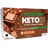 Giavì Inverter Keto21 - Integratore a base di Proteine, Sali Minerali e Vitamine - indicato per la dieta chetogenica - attiva la chetosi - Senza Glutine - dieta chetogenica kit 21 giorni (Cioccolato)