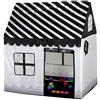 Benebomo Tenda per bambini, tende da gioco per bambini, tenda per casa nera, Princess Play House, miglior regalo per bambini