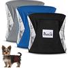 SlowTon Male Dog Diapers Wraps, Pannolini lavabili fasce per la pancia con cuscinetti aggiuntivi, Pannolini altamente assorbenti con chiusura flessibile, confezione da 5