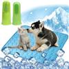 DKDDSSS 3PCS Tappetino Refrigerante Animali, Impermeabile Tappeto Rinfrescante Cane, Stuoia Cane Portatile, Tappetino Refrigerante per Cani, Gatti, per Viaggio Cuscino Aut
