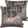 Prestigious Textiles Prestigioso Tessile Afrodite Piuma Cuscini Imbottiti (Twin Pack), Poliestere, Rame