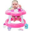 JC TOYS Lots to Love Babies 16198 - Bambola e deambulatore da 35,6 cm, set regalo e accessori, snodabile e impermeabile, dai 2 anni in su, colore: rosa