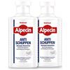 Alpecin Medicinal Shampoo Antiforfora Concentrato - 2 x 200 ml - contro la forfora e il prurito dei capelli grassi - libera il cuoio capelluto dalla forfora in modo duraturo