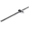 GEDORE Red Leva con Testa Scorrevole, Attacco 1/2 pollici, 12.5 mm, ad Azionamento Manuale, per Bussole, Lunga 250 mm, R65200049