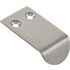 Accuride MG.185028.20 - Maniglia per cassetti nascosta, in acciaio inox spazzolato, con angolo piatto, LA 12 mm, profondità 28 mm