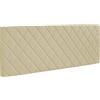 BiBi Relax Testata in Ecopelle a Rombi Trapuntata | Colore Beige, 100% Made in Italy