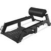 Toorx Panca Professionale Toorx per Hip Thrust, Nero, Dimensioni del prodotto 1680 x 785 x 560 mm