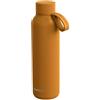 Quokka SOLID CON SUPPORTO AMBER | TERMO BOTTIGLIA IN ACCIAIO INOX CON SUPPORTO 630 ML