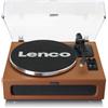 Lenco Giradischi Lenco con altoparlanti incorporati radio/Bluetooth/Marone [LS-430BN]