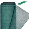 Relaxdays Rete di Recinzione per Recinti e Ringhiere, Tessuto HDPE, Protezione Raggi UV, Resistente, 1x6 m, Verde