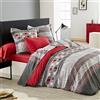 ORIGIN Corentin - Copripiumone Lyocell, 240 x 220 cm, colore: Rosso