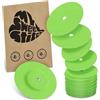 MySweetStitch - 25 x FreeStyle Libre 1 & 2 cerotti sensore, Overpatch rotondo Ø 65mm, con foro di ventilazione, cerotto impermeabile, traspirante, Verde