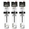 jetstream Set di 3 ricariche per penna a sfera jetstream SXN150.05 SXR-5, 0,5 mm, colore: nero