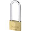 ABUS 12016 - Lucchetto in ottone ad arco lungo, 63 mm, con chiave unica 6404