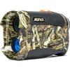 AOFAR HX-1200T Telemetro per Caccia Selvaggio Plus 1200 Metri，Camo Impermeabile, 6X 25mm, Range e Bow Modello, Imballaggio Regalo, Batteria Gratuita
