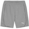 PUMA Teamfinal Casuals Pantaloncini Jr, Lavorati a Maglia Unisex-Adulto, Grigio Medio Erica Argento, 116