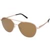 Serengeti Odell SS555004 | Occhiali da Sole Graduati o Non Graduati | Unisex | Metallo | Tondi | Oro rosa | Adrialenti