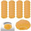 LUTER 30 Pezzi Copertura Rilevatore di Fumo, Smoke Detector Cover Riutilizzabile Copertura per Protezione Allarme Antincendio Copertura per Rilevatore di Fumo in Plastica Elasticizzata (Giallo)