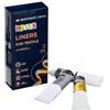 Decola Colori tessuti metallici contorni 3x19ml oro argento rame | Contorni metallici per tessuto, 3 flaconi da 19 ml oro argento rame, lavabili, per tratti e accenti su cotone