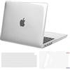 MOSISO Cover Compatibile con MacBook Pro 14 Pollici Custodia 2025 2024 2023 2022 2021 M4 M3 M2 M1 Pro Max A3112 A3185 A3401 A2918 A2992 A2779 A2442,Case&Copritastiera&Proteggi Schermo,Cristallino